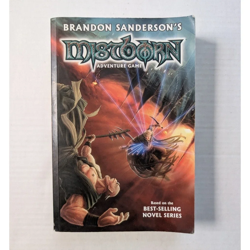 Mistborn Adventure Game Book Brandon Sanderson Paperback RPG 1st Printing 2012